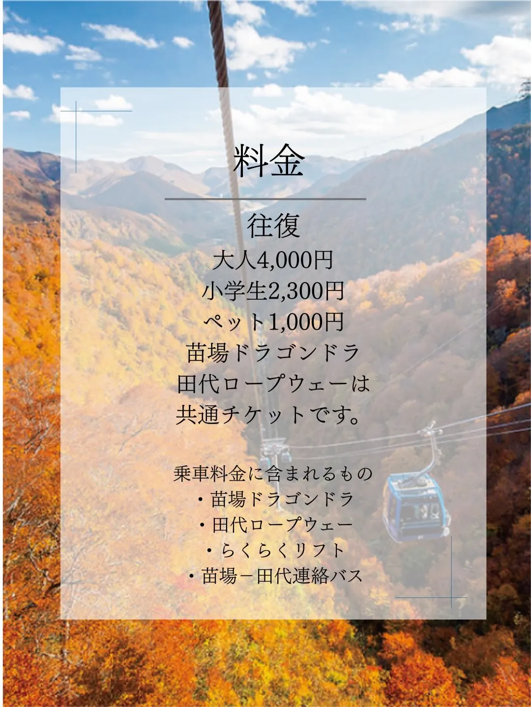 苗場ドラゴンドラ（Naeba Dragondola）とは