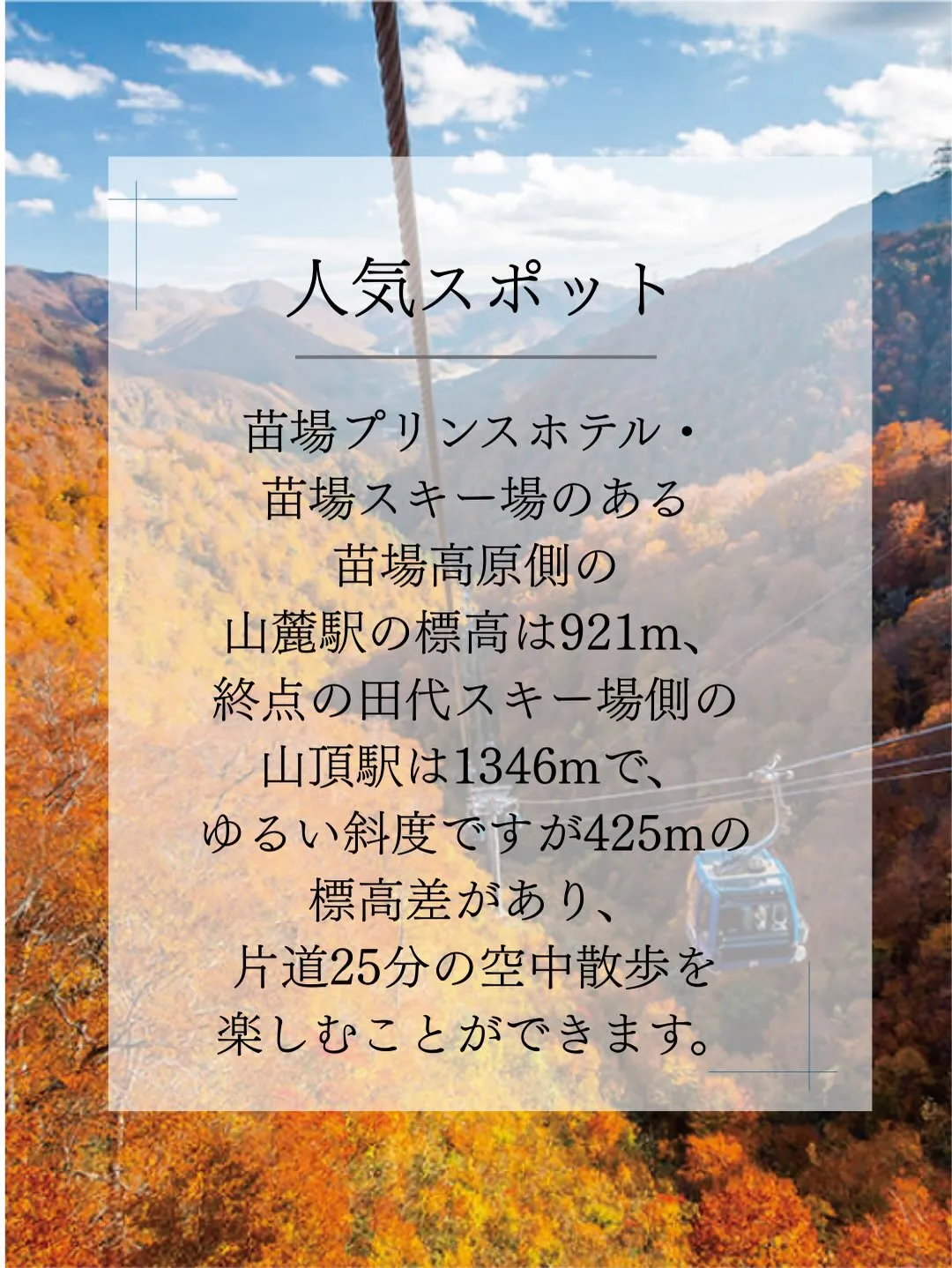 苗場ドラゴンドラ（Naeba Dragondola）とは