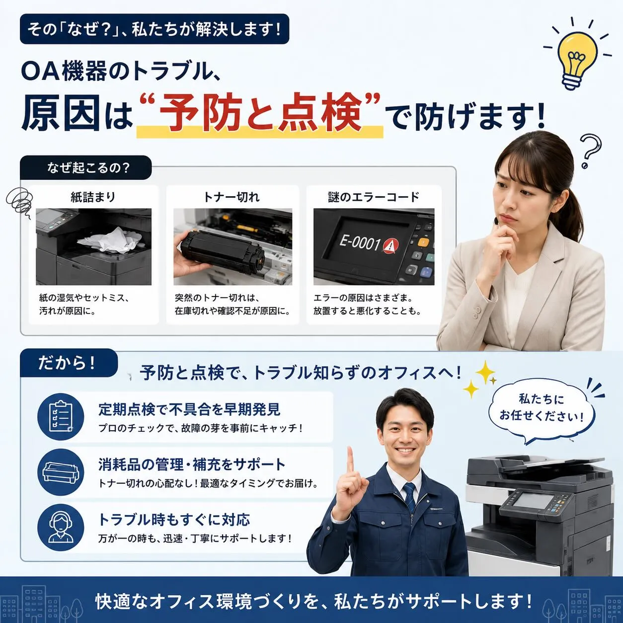 【OA機器あるある】