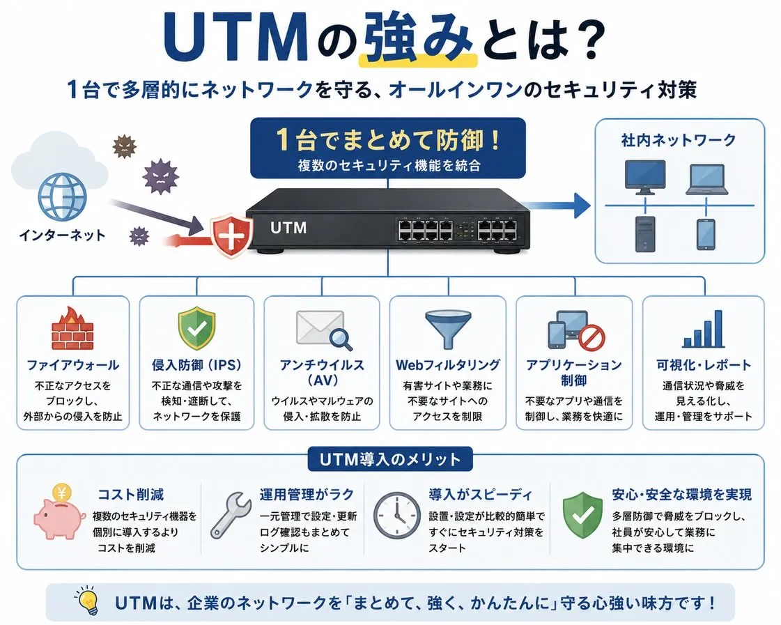 【UTMの強みとは？】