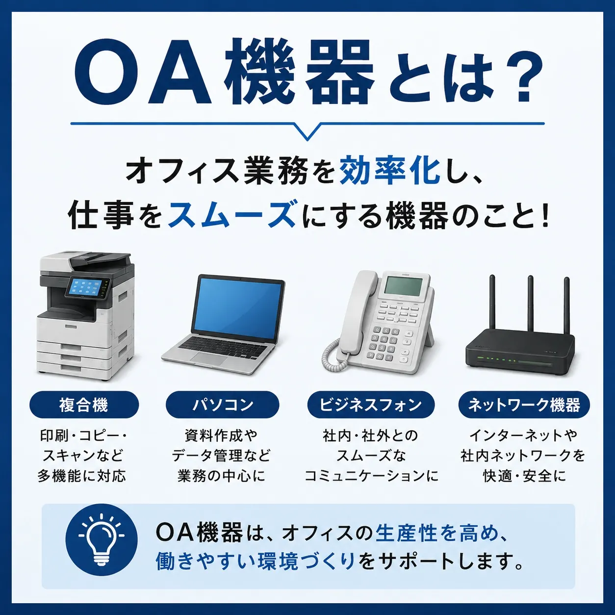 💻✨ **そもそも「OA機器」って何？**